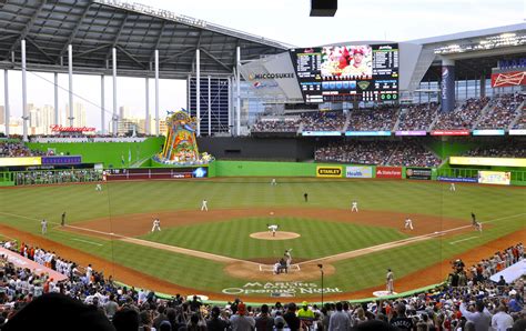 Miami Marlins Install Retractable Stadium Floor Miami Creation Myth