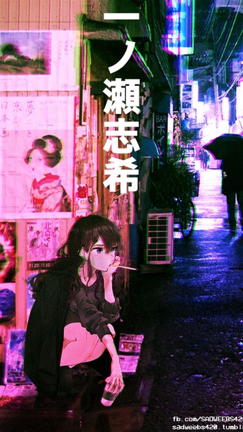 Anime Vhs Girl City Japan Anime Wallpaper Iphone Aesthetic