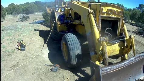 Buying And Starting A Long Backhoe 5 N 1 4cyl Diesel Youtube