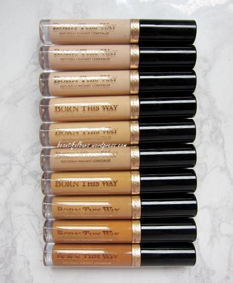 Reviewswatches Too Faced Born This Way Naturally Radiant Concealer