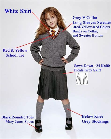 Image Result For Hogwarts School Uniforms Hermione Costume Hermione