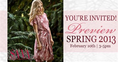 Youre Invited Spring Preview Event Sunday Feb 5th Youre Invited