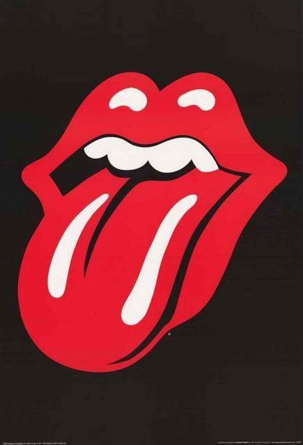 Rolling Stones Tongue Logo Poster 24x36 | Rolling stones poster, Rolling stones logo, Rolling stones
