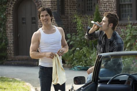 Damon And Stefan Salvatore — The Vampire Diaries Hot Guys From