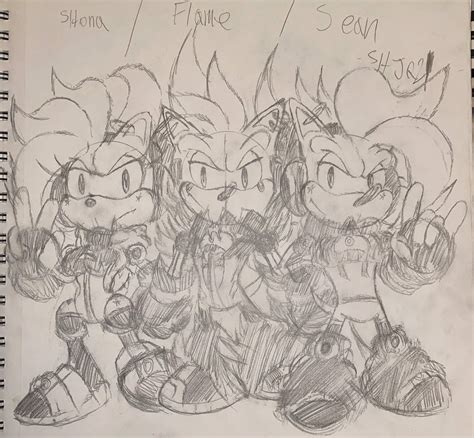 Sonic Oc Sketchbook Team Hedgehogs Sonic Artist Central Amino