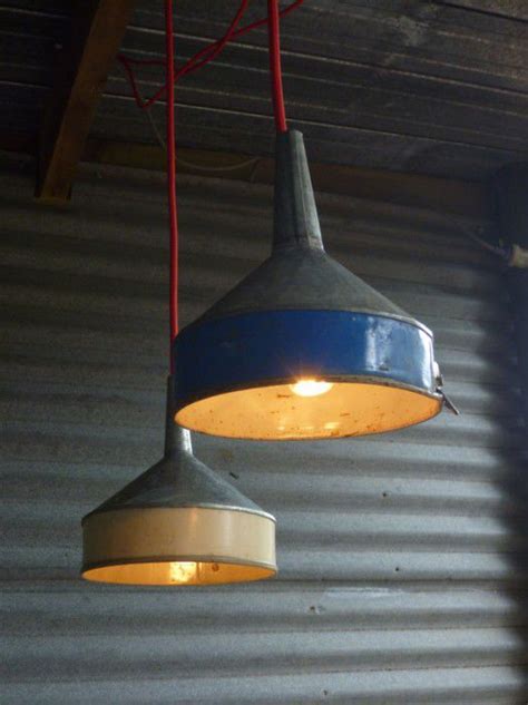Industrial rusted metal lampshade medium pool table lamp. Rustic metal light shades. - Old SoulOld Soul