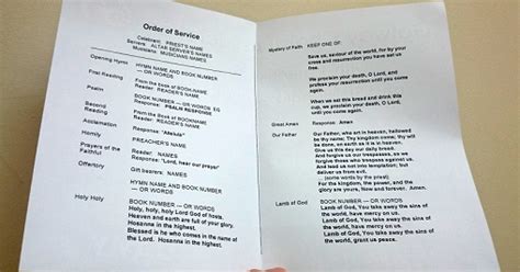 liturgytoolsnet template booklet   catholic funeral mass