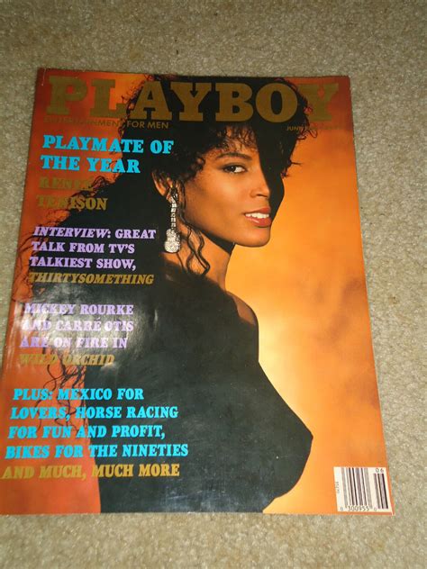 Playboy Magazine June 1990 Playmate Year Renee Tenison BG SN YO ES WE