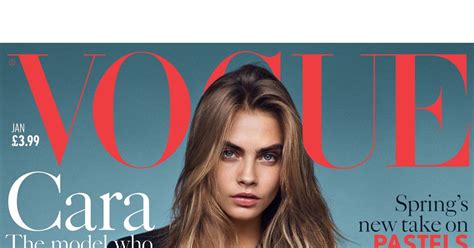 Cara Delevingne Nabs Second Vogue Uk Cover The Cut