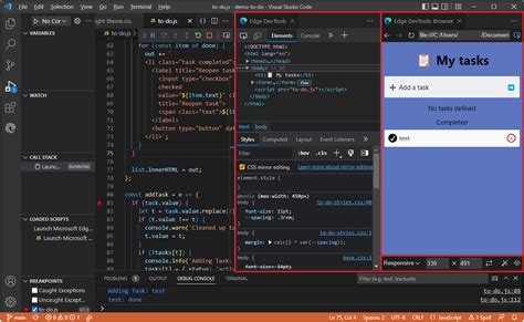 Microsoft Edge DevTools Extension For Visual Studio Code Microsoft