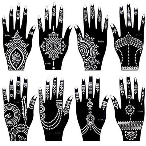 33 Inspiration Henna Hand Tattoo Kopen In 2020 Henna Tattoo Stencils