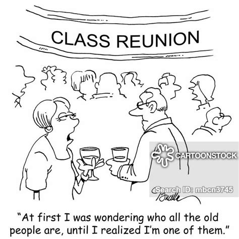 Memorable Moments Class Reunion Cartoons