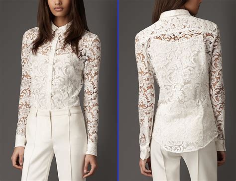 White Shirt With Lace Sleeves Cogblog
