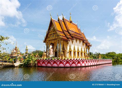 Wat Plai Laem Temple On Ko Samui Island In Thailand Stock Image Image Of Landmark Buddhism