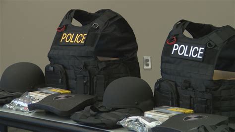 Local Law Enforcement Officers Receive 15 New Bulletproof Vests