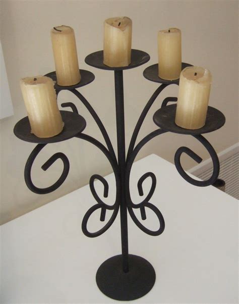 Wrought iron candle holders are offered in so many designs it is easy to accent any home's decor. 30 Amazing Wrought Iron Candle Holder - Home Decor
