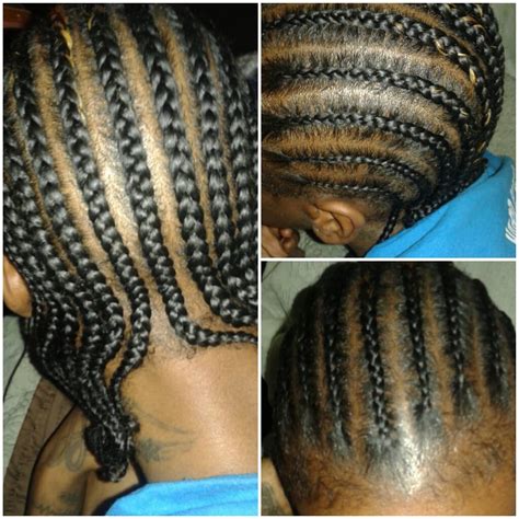 Discover the coolest cornrow hairstyles for men in this list of creative options that range from small to jumbo braids or simple to complex designs! Straight Back Cornrow Braids - Yelp
