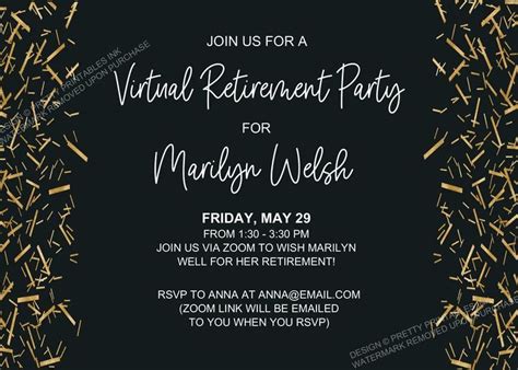 Try these creative ideas to make your next soiree a retirement affair to what makes a memorable retirement party? Pin on Retirement invitations