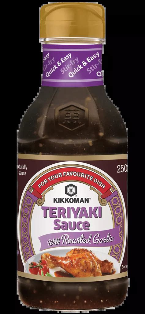 Kikkoman Teriyaki Sauce With Roasted Garlic Kikkoman Trading Europe Gmbh