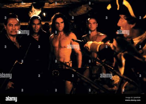 Russell Means Eric Schweig Daniel Day Lewis The Last Of The Mohicans