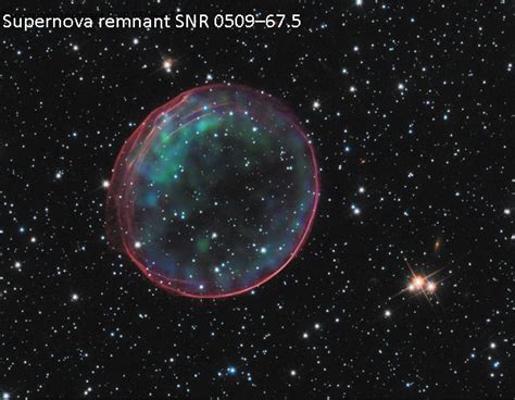 El Origen Más Probable Del Remanente Snr 0509675 De Una Supernova