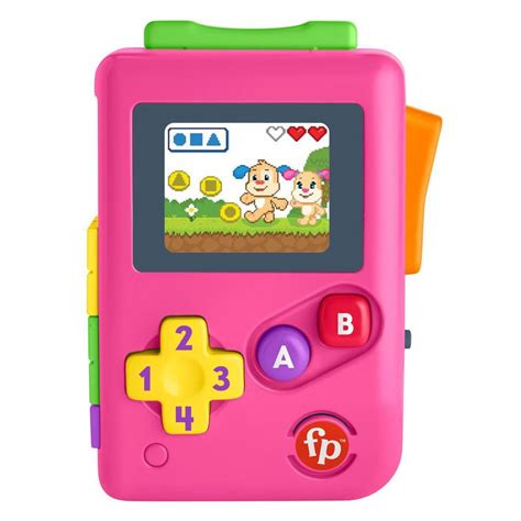Fisher Price Laugh And Learn Lil Gamer Pink Edition ~ Educational