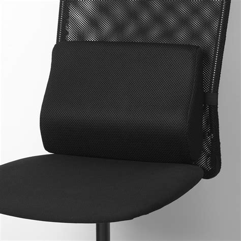 Bortberg Lumbar Cushion Black Ikea