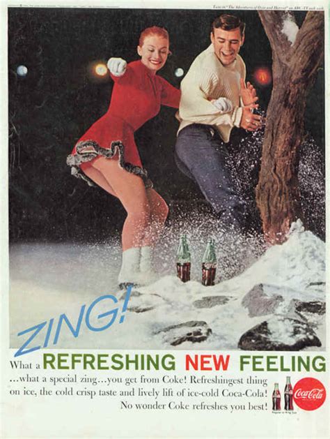 Coca Cola Refreshingest Thing On Ice 1961 Adbranch