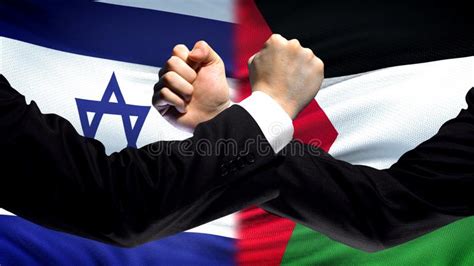 Israel Vs Palestine Confrontation Religious Conflict