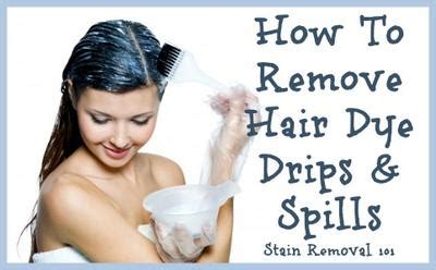 Colour remover enters your hair shaft and removes all the artificial colour pigment (permanent hair colour) from your hair. How To Remove Hair Dye Drips & Spills From Hard Surfaces