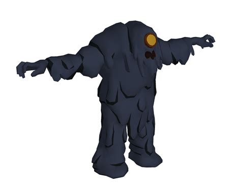 Tries to catch it too, and crashes with the tar monster, which was standing. Tar Monster by Sonic-Konga on DeviantArt