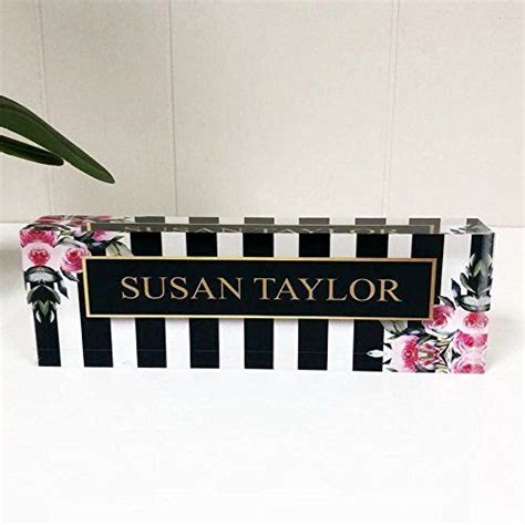 Artblox Office Desk Name Plate Personalized Custom Name Plates For