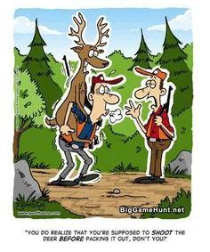 Hunting Cartoons Funny Hunting Pics Hunting Humor Deer Hunting Humor