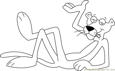 Our pink panther coloring pages in this category are 100% free to print, and we'll never charge you for using, downloading, sending, or sharing them. Cute Pink Panther Coloring Page for Kids - Free The Pink ...