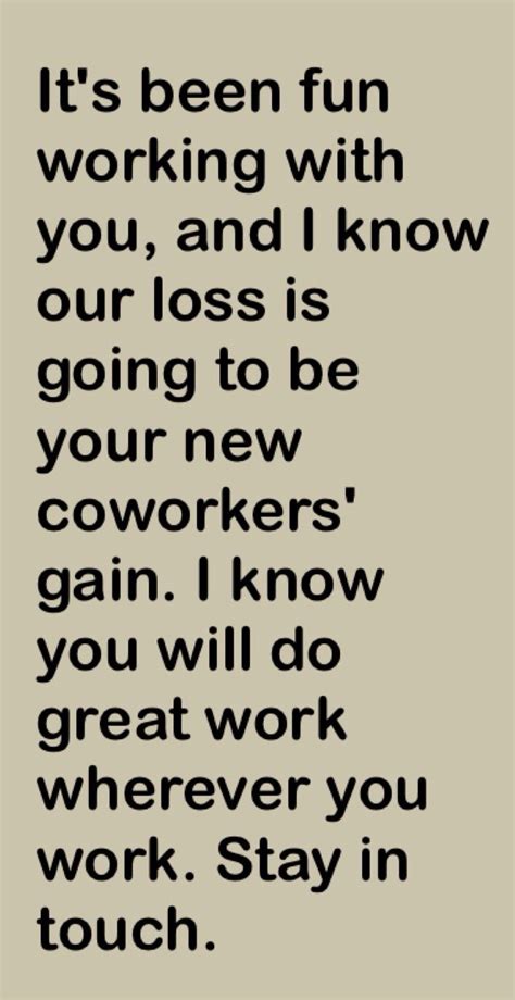 Leaving A Job Goodbye Quotes For Coworkers Farewell Quotes For