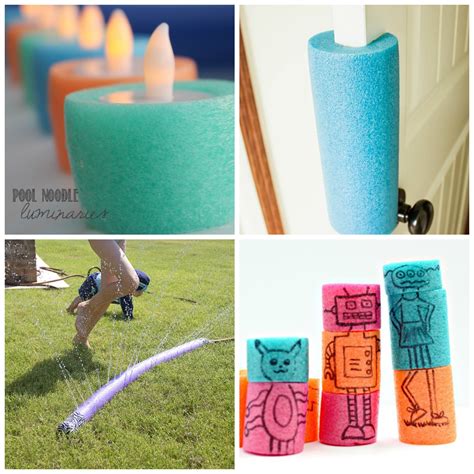 15 Clever Ways To Use Pool Noodles Make And Takes