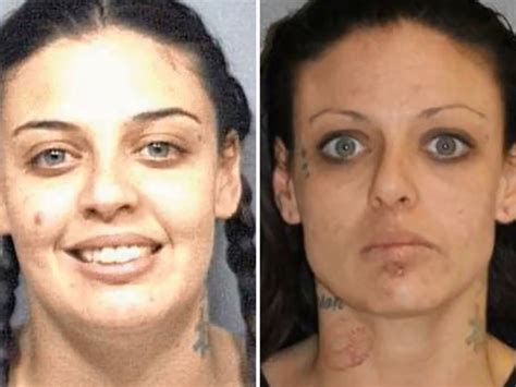 Before And After Drug Abuse Transformations Morphing Mugshot S The Courier Mail