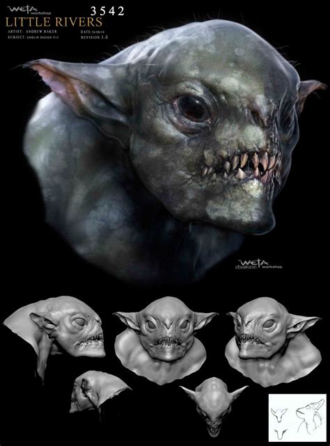 The hobbit provides examples of (or the sources for) the following tropes: The Blog of the Hobbit: Andrew Baker's Goblin Designs