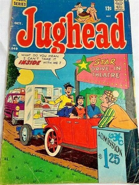 Jughead 149 October 1967 Drive In Cover Archie Series Ebay In 2021
