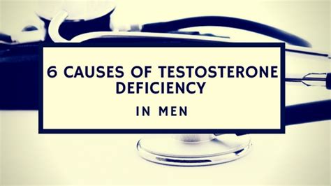 6 Causes Of Testosterone Deficiency In Men Balance My Hormones