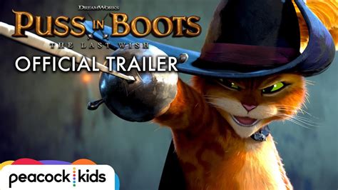 Puss In Boots The Last Wish Official Trailer Youtube