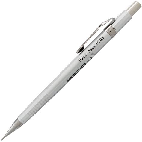 Pentel Sharp Mechanical Pencil 5mm Metallic Silver