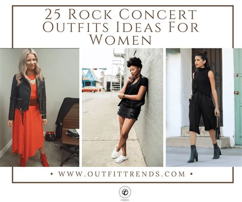 25 Rock Concert Outfits Ideas For Women To Try Beauty