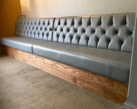 Deep Buttoned Banquette Seating Made To Order Cds Furniture Limited
