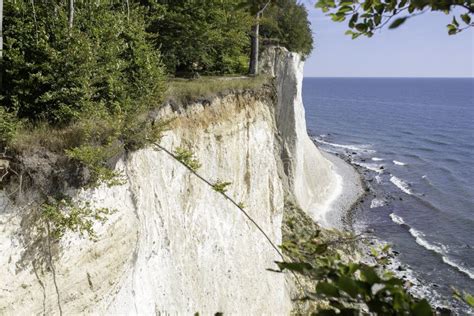 Chalk Cliffs On The Island Rugen Rugia The German Baltic Sea Coast
