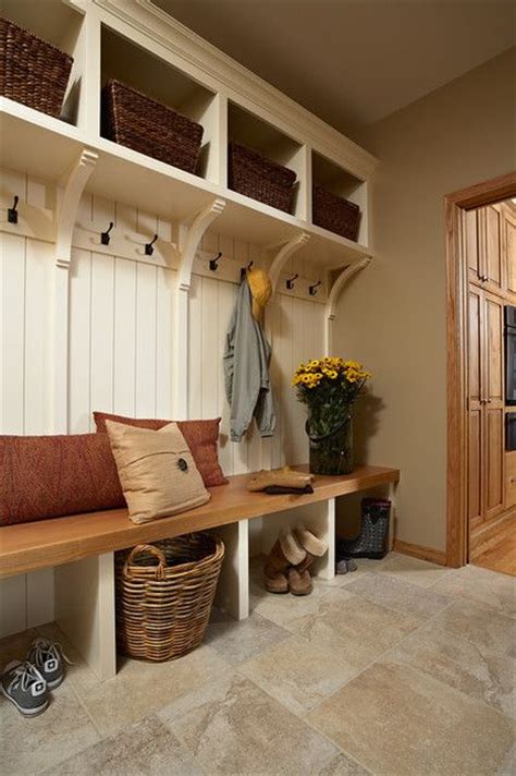31 Awesome Mudroom And Entryway Benches - Shelterness Autumn bench picture diy digital painting by numbers europe home wall artwork canvas painting for room decoration.