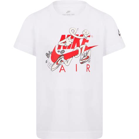 Nike Air Logo T Shirt In White — Bambinifashioncom