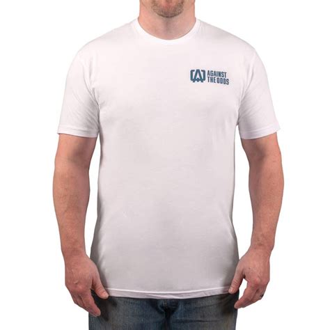 Ato White T Shirt Against The Odds Ministries