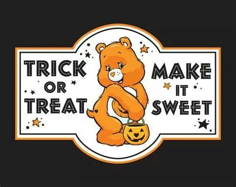 Care bear Halloween | Bear halloween, Care bears cousins, Old cartoons