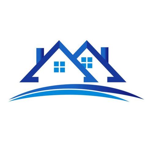 Casas Inmobiliarias Logo — Ilustración De Stock Real Estate Logo